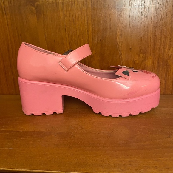 Pink pig Koi mary janes size UK 7 (US 9) - Picture 4 of 9